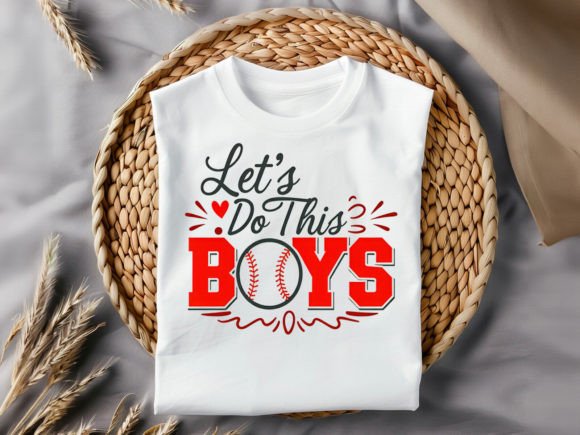 Let's Do This Boys T-Shirt Design: Bold Sporty Style