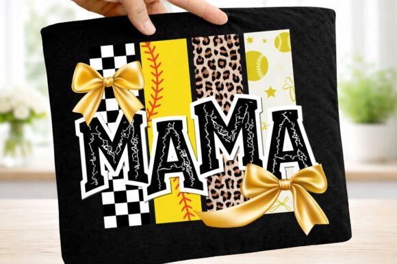 Softball Mama Mom Mother's Day Png: Design Delight